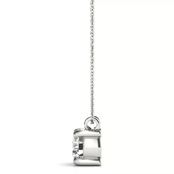 Rolled Bail Diamond Solitaire Necklace (3/4 ct. tw.)